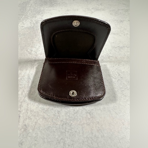 Vintage Fendi Zucca FF Coin Purse Mini Wallet - Picture 2 of 6